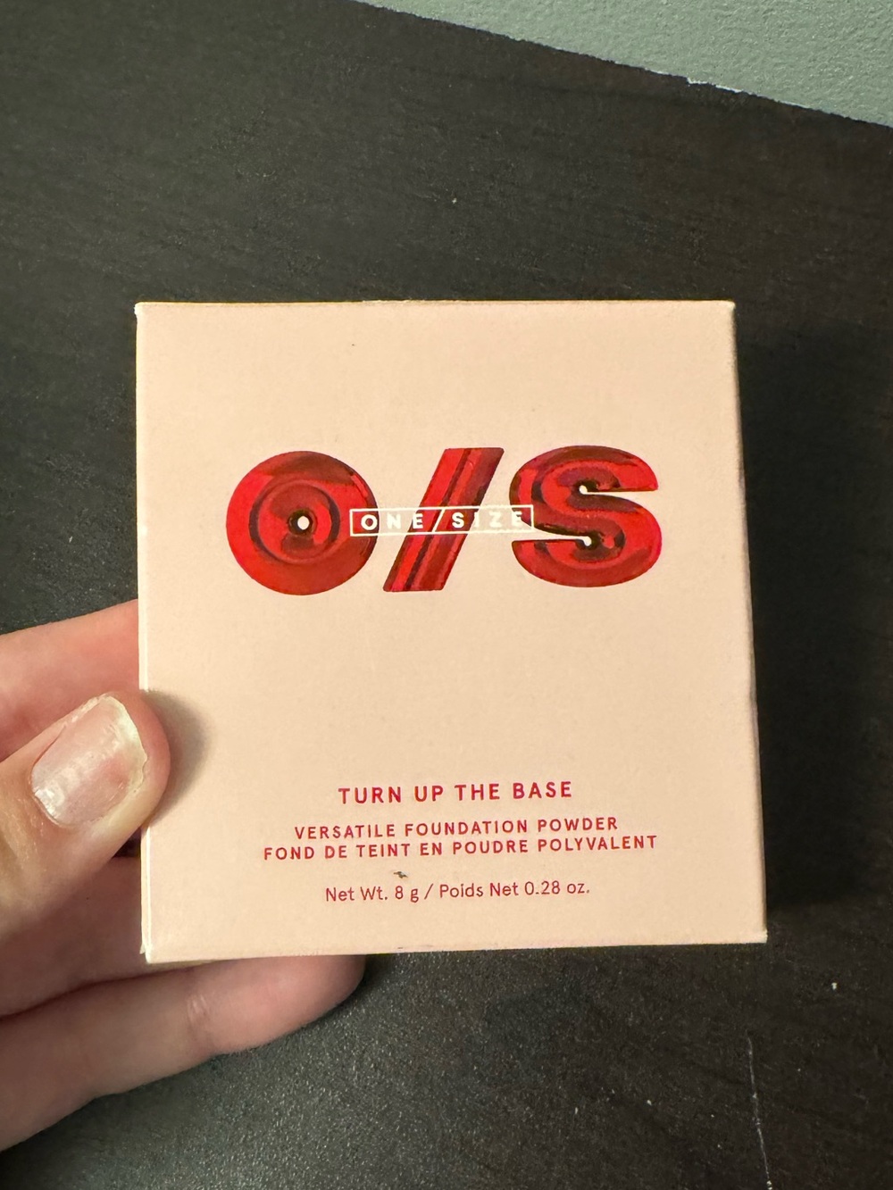 One/size powder foundation
